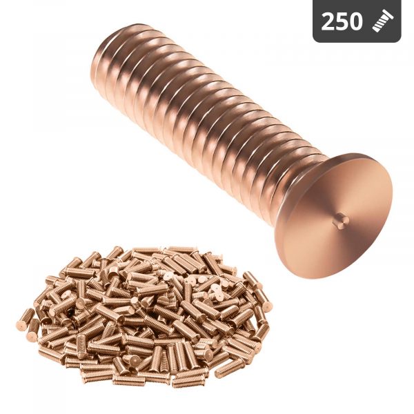 Svařovací svorníky - M3 - 12 mm - ocel - 250 kusů | STUD SET 250S M3 12mm - Image 2