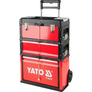 Dílenský vozík na nářadí YATO | 3 sekce, 1 zásuvkaDílenský vozík na nářadí YATO | 3 sekce, 1 zásuvka