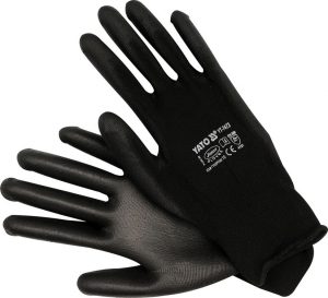 Pracovní rukavice | nylonová černá YT-7473