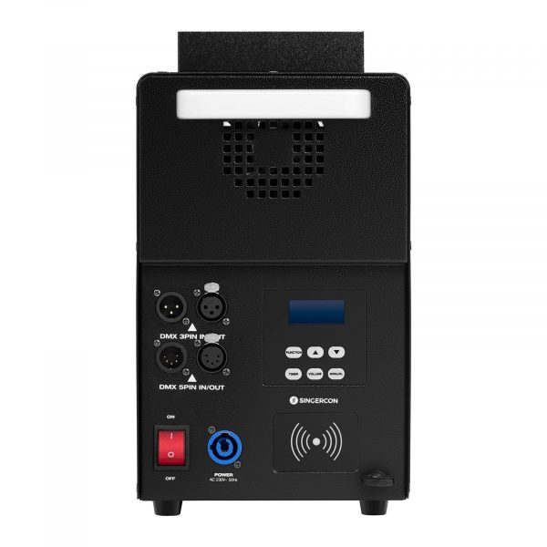 Výrobník mlhy - 509 m³ / min - DMX - 3 barvy LED - LCD - Image 3