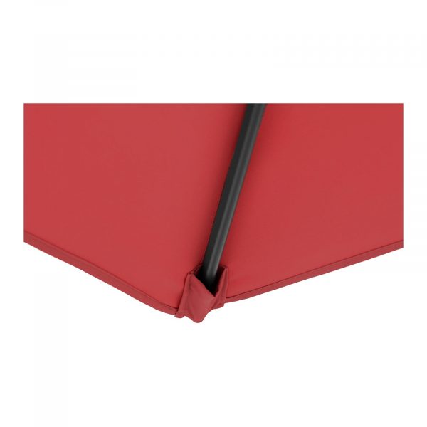 Slunečník na terasu (bordový) - 250 x 250 cm | UNI_UMBRELLA_SQ250BO - Image 2