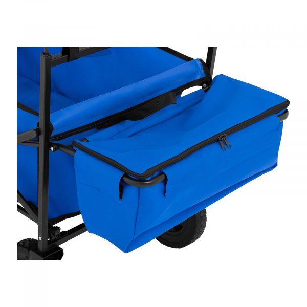 Zahradní skládací vozík - 100 kg - modrý | UNI_CART_02 - Image 6