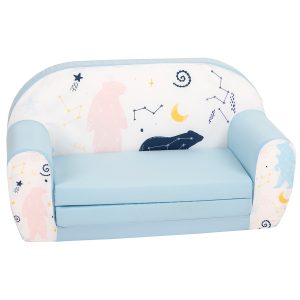 Dětský gauč - souhvězdí | modrý DT2-2079