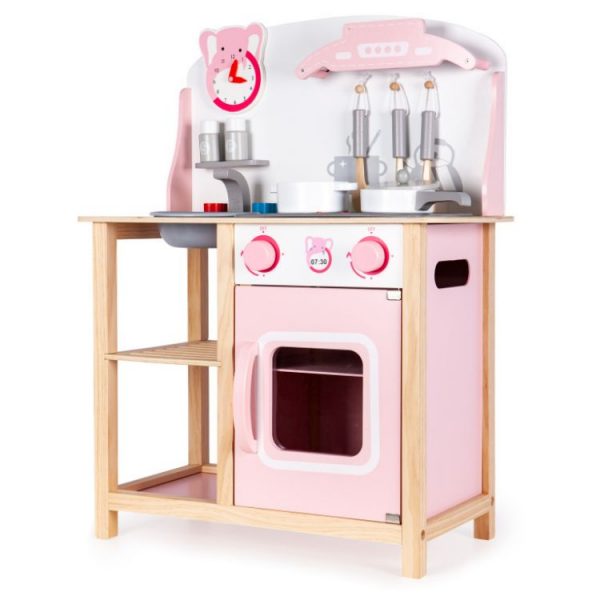 Dřevěná kuchyňka se zvuky | růžová MUCA12009