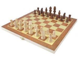 Dřevěné šachy 30x30cm | 4297 M4297