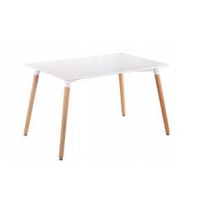 Moderní stůl SKANDIA - bílá | DT-002 WHITE MUDT-002 WHITE