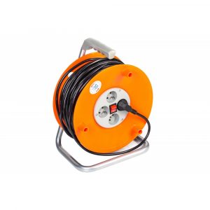 Prodlužovací kabel 50 m, buben 4 zásuvky | PM-PB-50-3-1.5