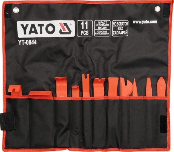Sada na demontáž čalounění YATO | 11-dílná YT-0844