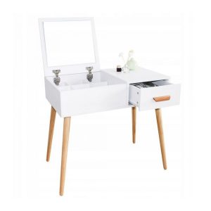 Toaletní stolek s velkým sklopným zrcadlem | Madeline BC-WZC-015