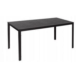 Zahradní cateringový stůl - černá, 156x78cm | SAK-156 BLACK