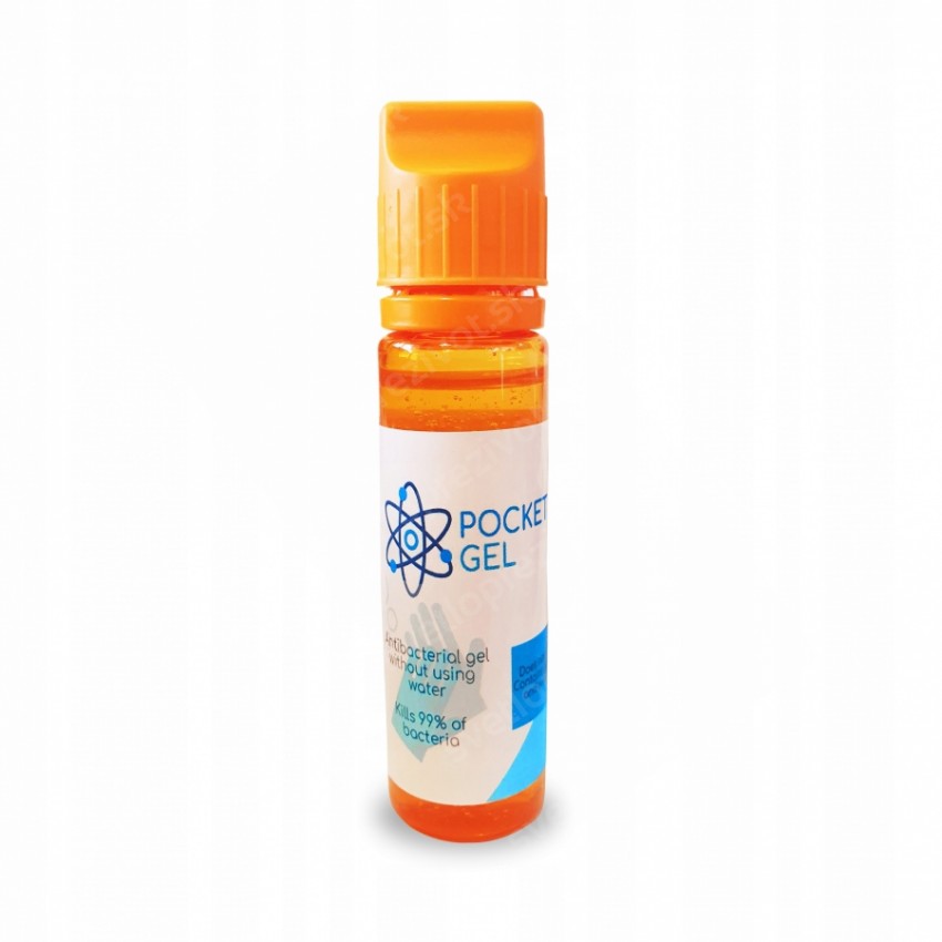 Antibakteriální dezinfekční mini gel na ruce bez použití vody – 60ml