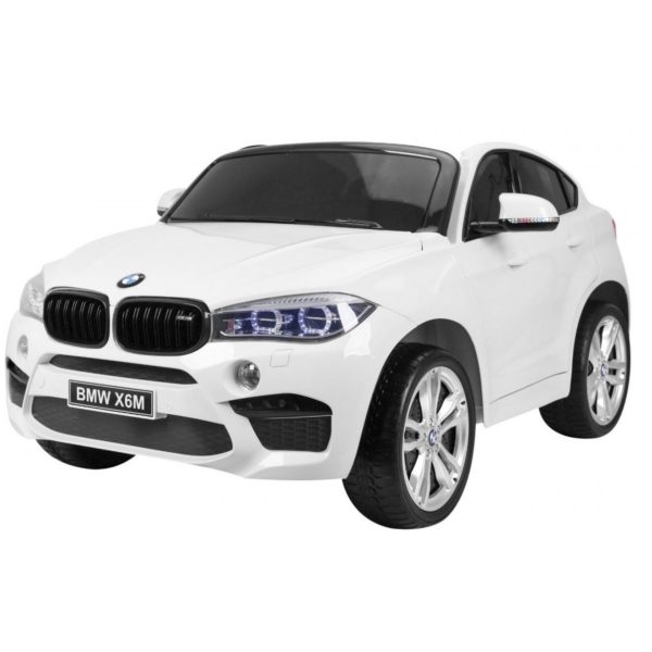 Elektrické autíčko BMW X6 M-Paket - 2 osoby XXL | bílé BCR-JJ2168w