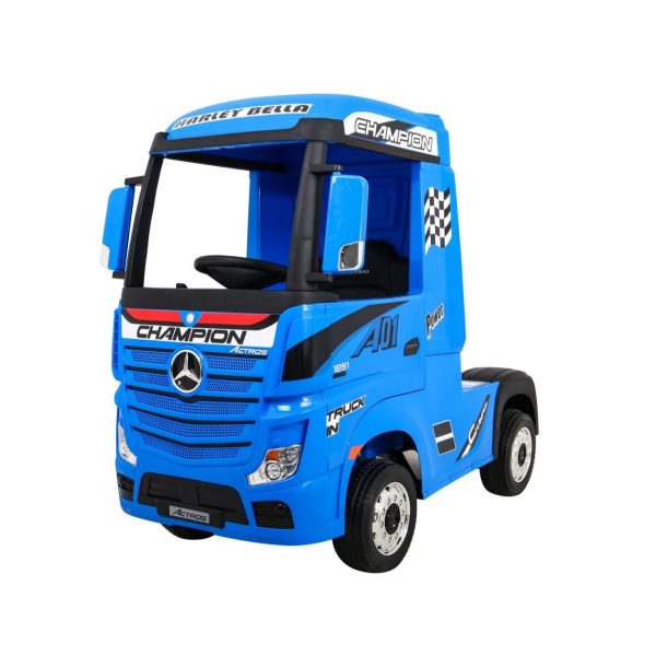 Elektrický kamion Mercedes | modrý BCR-HL358-blue