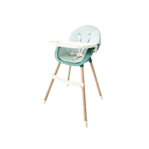 Dětská jídelní židlička 2v1 | modrá MUHA-004 BLUE