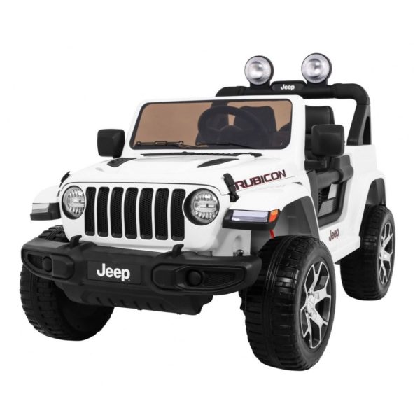 Elektrické autíčko Jeep | bílé BCR-JWR555-white