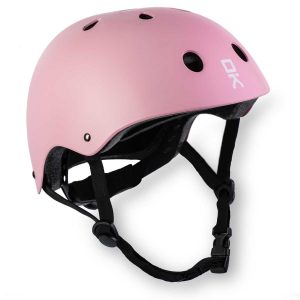 Dětská ochranná sportovní přilba Inline - Skate 50-54cm S | růžová chrání hlavu před úrazem a zajišťuje pohodlné používání.