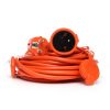 Prodlužovací kabel 10m 3x1.5mm s klapkou | KD4023 najde své uplatnění nejen v domácnostech, kancelářích, skladech ale i na stavbách.