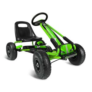 Dětská motokára s převodovkou | zelená