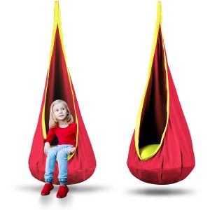 Dětská závěsná židle Cocoon | červená