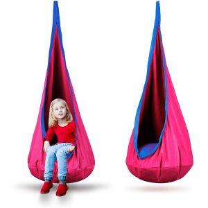 Dětská závěsná židle Cocoon | růžová