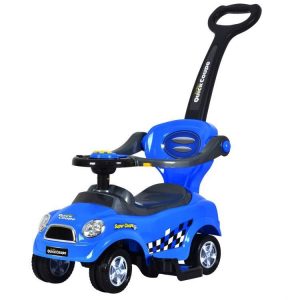 Dětské odrážedlo, vozítko, chodítko 3v1 | modré