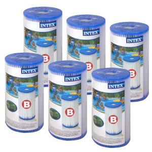 Intex kartušové filtrační vložky typu B | 6 ks