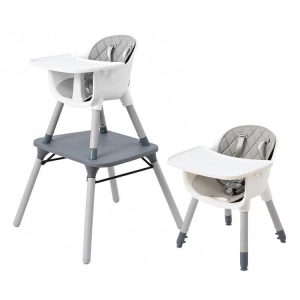 Multifunkční dětská jídelní židle + stolek | 3 v 1