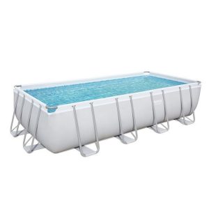 Obdélníkový bazén s rámem 549x274x122cm | Bestway obsahuje pískové čerpadlo, žebřík, montážní prvky, dávkovač chemie, kryt.