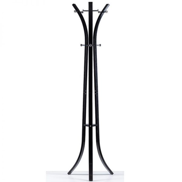 Stojanový věšák na oděvy - černý | 180 cm