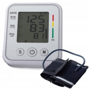Digitální tlakoměr na rameno - paži | LCD displej je nepostradatelným zařízením pro monitorování správného krevního tlaku.