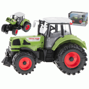Zemědělský traktor pro děti | zelený zaujme každého mladého traktoristu a zemědělce. Pěkný design a kvalitní provedení.