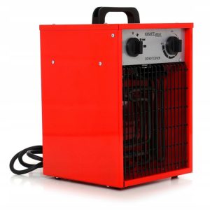 Elektrický ohřívač 3500W 230V | KD11721 je možné použít na vytápění i větrání. Je je lehký a má držadlo. Výkon: 3500W.