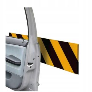 Ochrana dveří auta na stěnu garáže | 50x10x1.5cm poskytuje bezpečné parkování, chrání dveře auta a nárazníky.