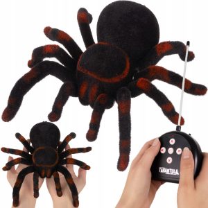 Pavouk - tarantule na dálkové ovládání RC hýbe všemi končetinami, díky čemuž vypadá jako skutečný. Realistický vzhled.