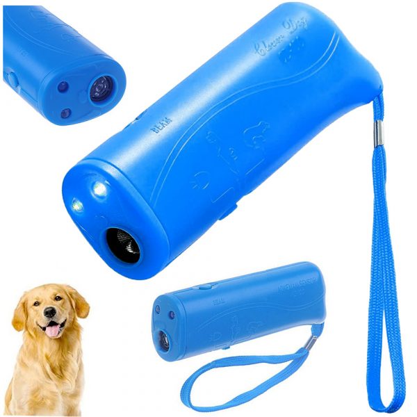 Ultrazvukový odpuzovač psů | modrý