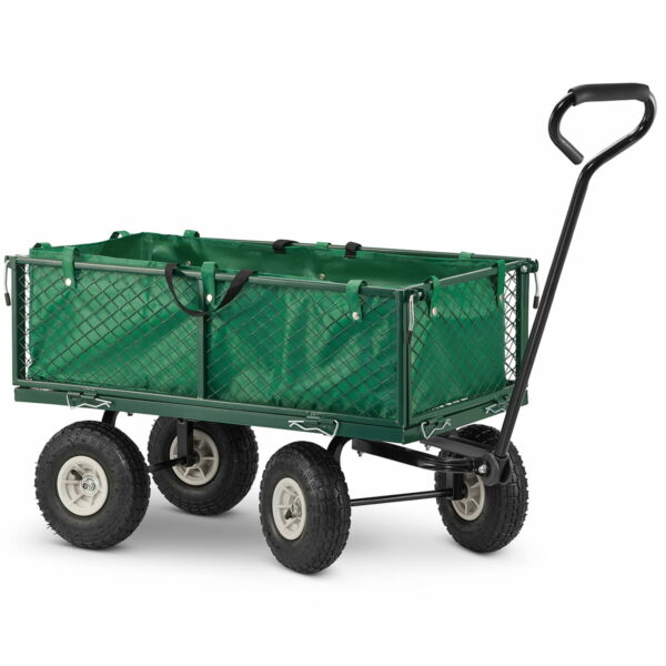Multifunkční zahradní vozík + plachta | do 450 kg - Image 11