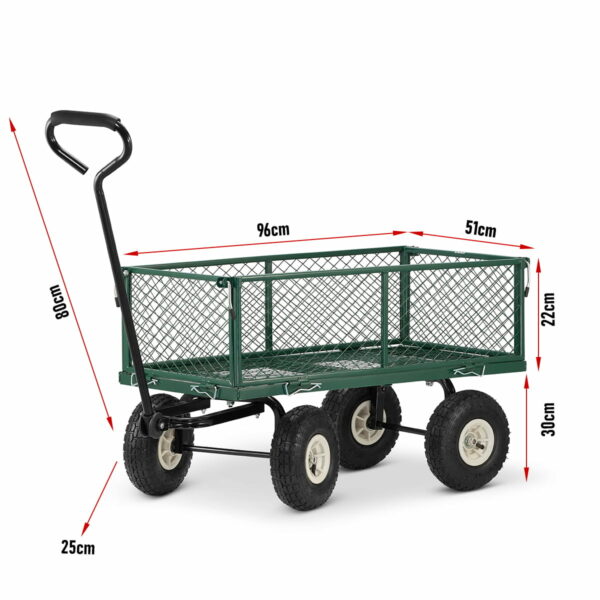 Multifunkční zahradní vozík + plachta | do 450 kg - Image 2