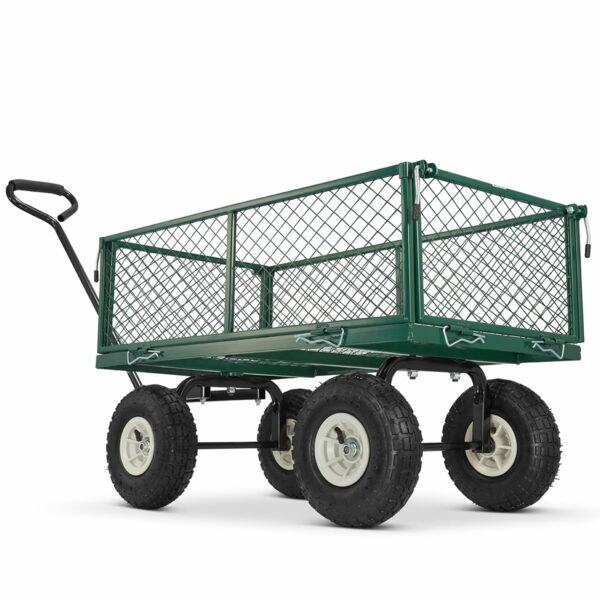 Multifunkční zahradní vozík + plachta | do 450 kg - Image 4