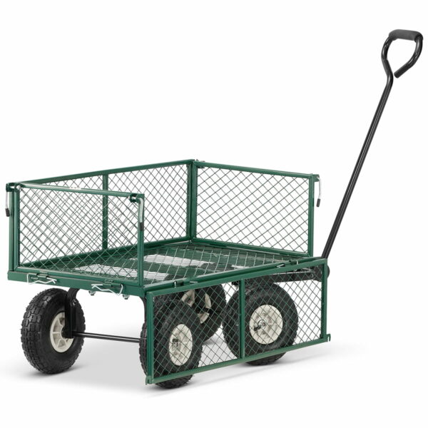 Multifunkční zahradní vozík + plachta | do 450 kg - Image 7