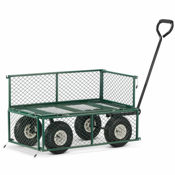 Multifunkční zahradní vozík + plachta | do 450 kg - Image 9