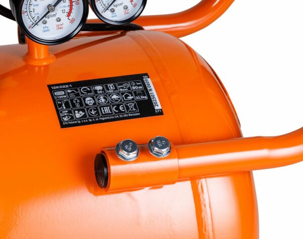 Bezolejový kompresor 12K022-1, 50L | NEO TOOLS - Image 7
