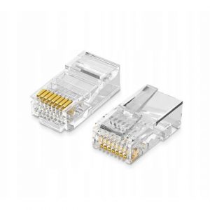 Standardní konektor RJ45 | 1000 kusů - přizpůsobené pro připojení LAN telekomunikačních kabelů typu 