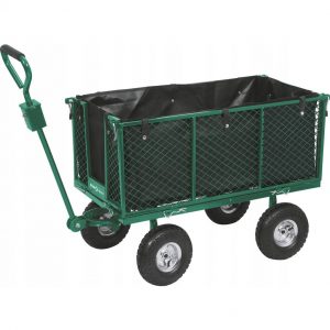 Zahradní sklopný vozík + plachta | nosnost 300kg