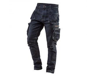 Pracovní kalhoty s 5 kapsami z kolekce NEO DENIM byly navrženy oděvními technologiemi NEO s ohledem na každý detail a styl.