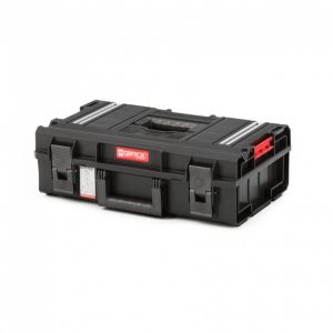 Box na nářadí QBRICK® System ONE 200 Technik kombinuje vlastnosti středně velkého boxu s organizérem. Poskytuje ochranu proti prachu a vodě.