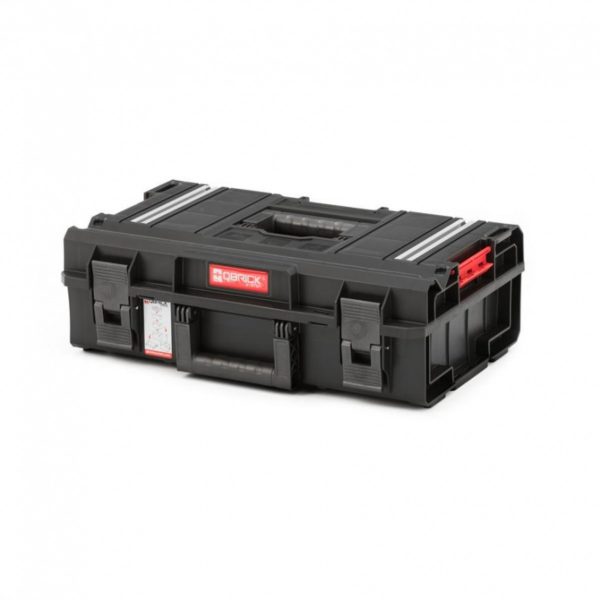 Box na nářadí QBRICK® System ONE 200 Technik kombinuje vlastnosti středně velkého boxu s organizérem. Poskytuje ochranu proti prachu a vodě.