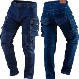 NEO pracovní kalhoty - výztuhy kolen vel. L/52 | 81-228-L jsou pohodlné, módní a praktické – přídavek elastanu zvyšuje komfort nošení.
