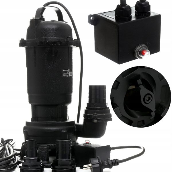 Ponorné kalové čerpadlo s drtičem 3200W | KD764 je určeno k čerpání špinavé vody včetně septiků, splašků a jiných kapalin.