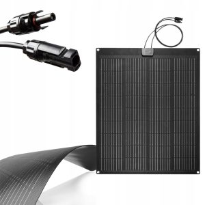Přenosný solární panel / solární nabíječka 100W NEO | 90-143 je zařízení, které funguje jako šikovná nabíječka i jako montážní panel.