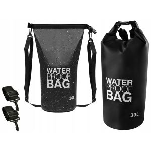 Vodotěsná taška 30 L - černá